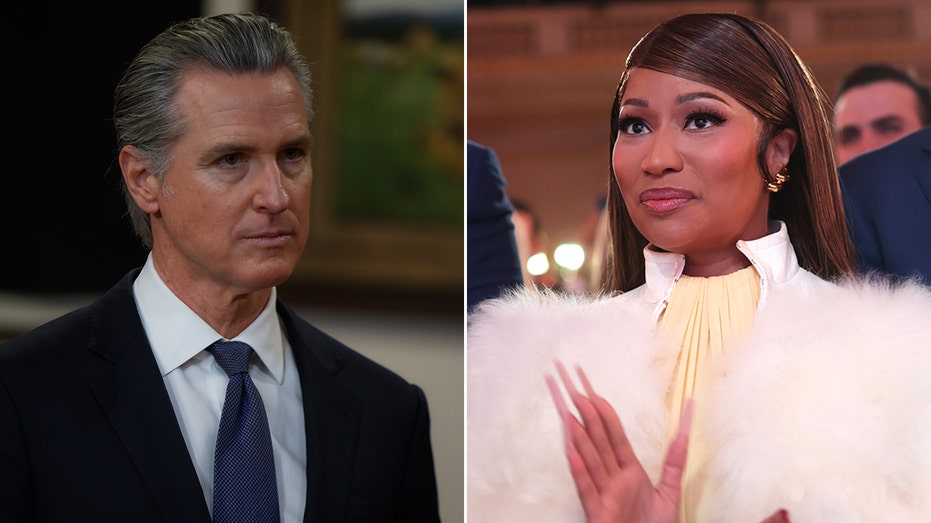 Image for the article: Nicki Minaj accuses California Gov Newsom of 'trying to be Trump' in scathing interview
