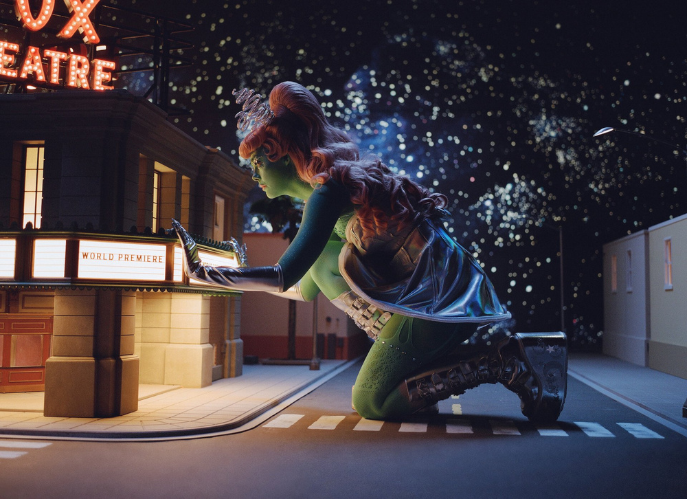 Image for the article: Elle Fanning embraces her inner alien in Margos Got Money Troubles teaser