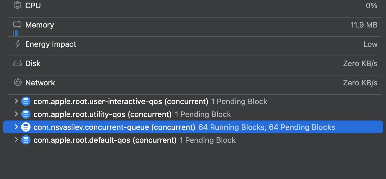 Изображение к статье: Руководство по устранению взрывов потоков в iOS: GCD и Swift Concurrency