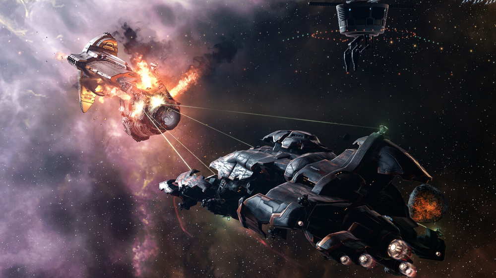 文章配图： 谷歌刚刚收购了《EVE Online》开发商的股份，用于训练其人工智能模型。