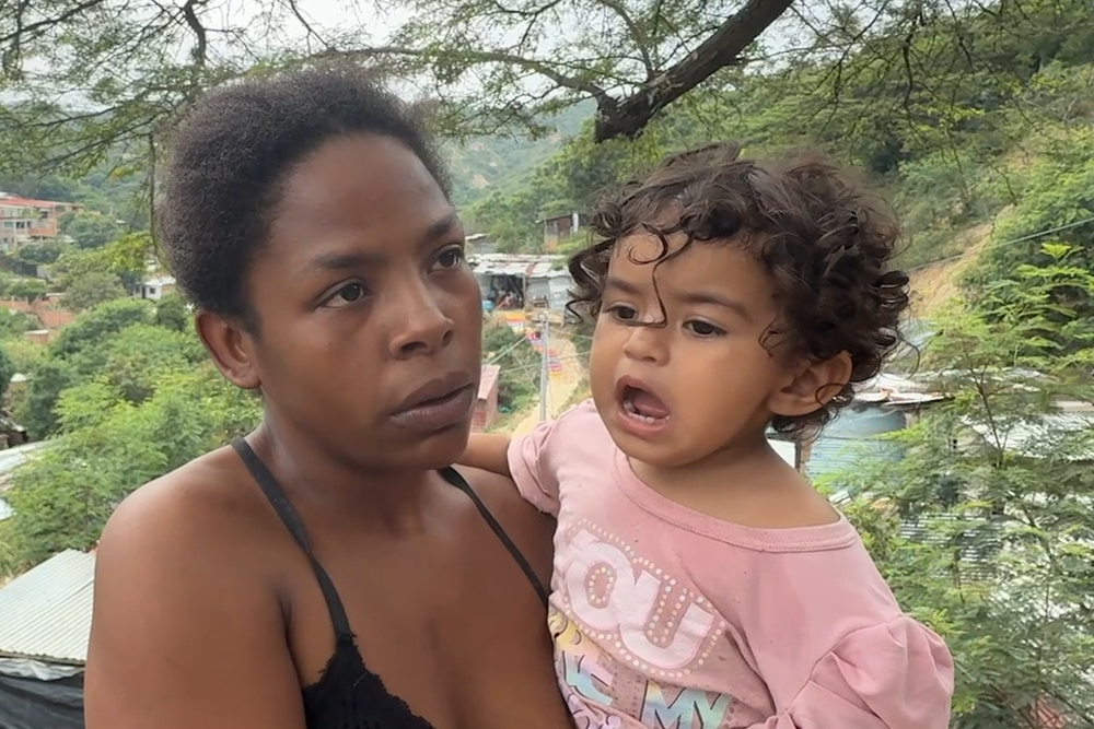 기사 이미지: 트럼프 이후 희망이 위험한 베네수엘라 난민 빈민가 내부