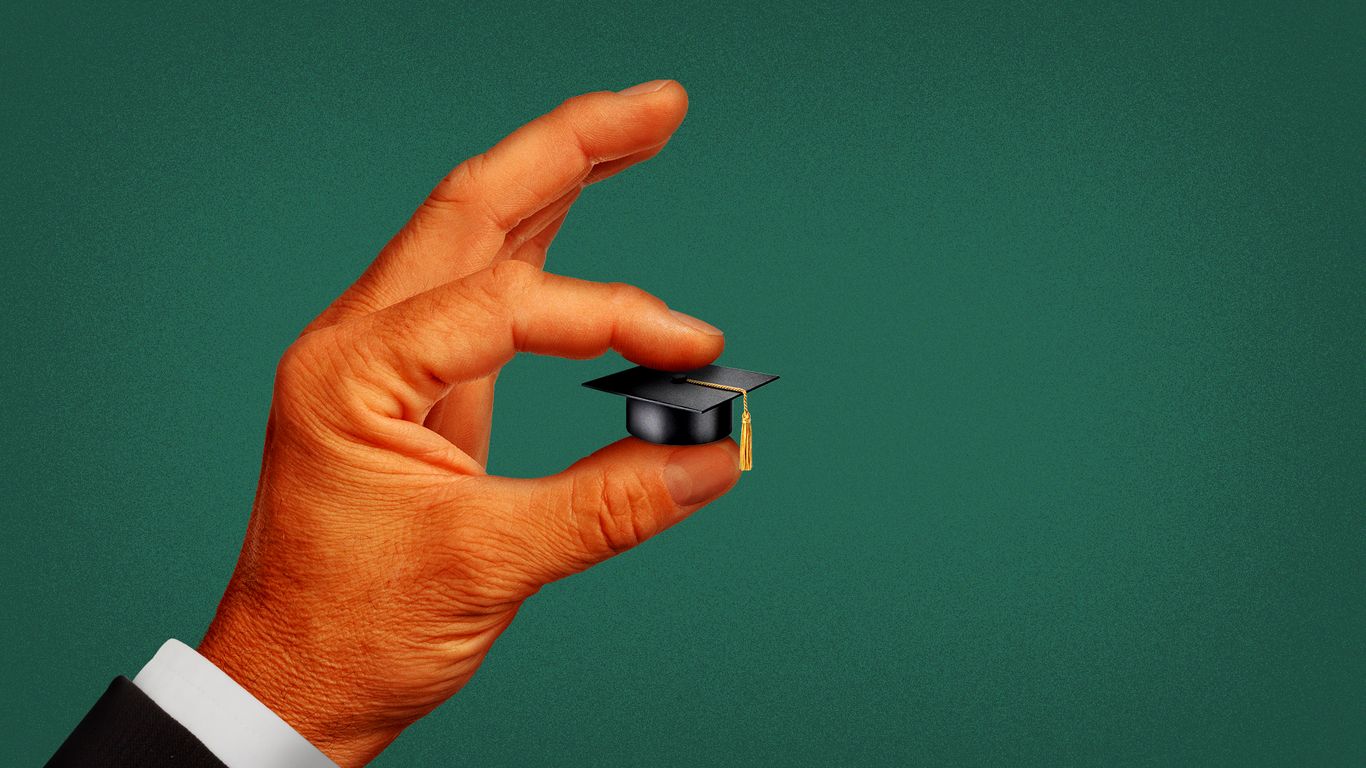 記事の画像： 米国の大学から博士号を取得する人のパイプライン（供給経路）が縮小している