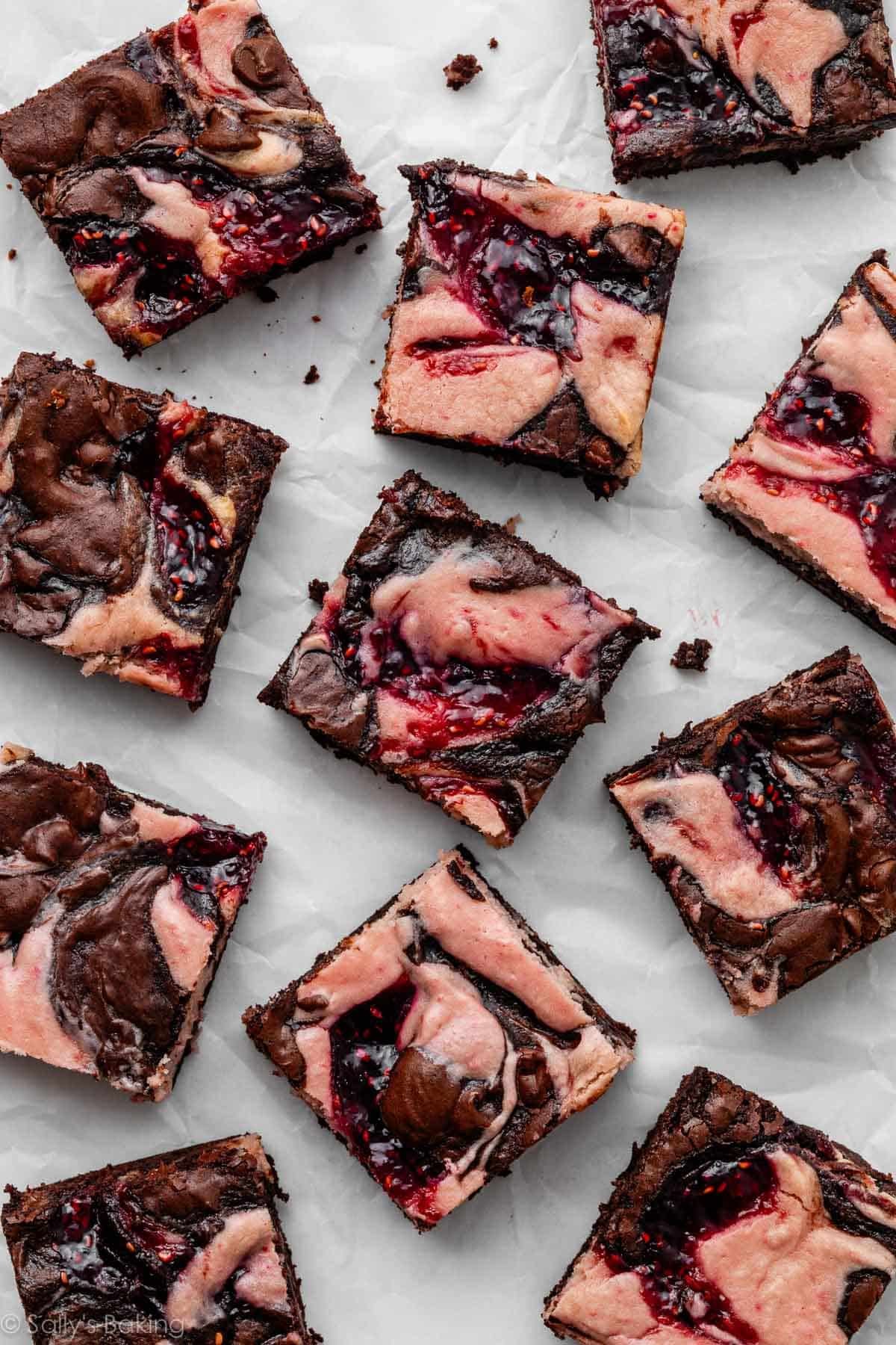 Image for the article: Raspberry Cheesecake Brownies