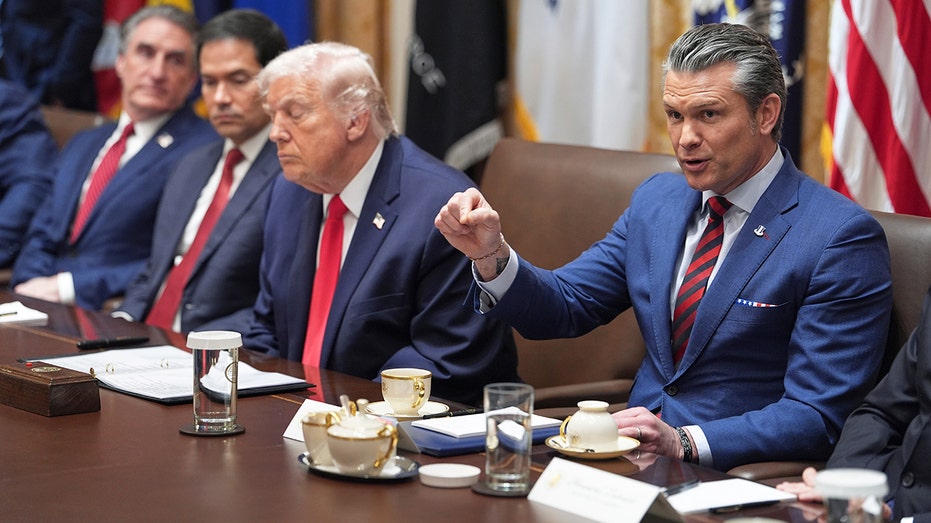 Image for the article: Hegseth says Department of War 'will be prepared to deliver' whatever Trump wants following Iran warning