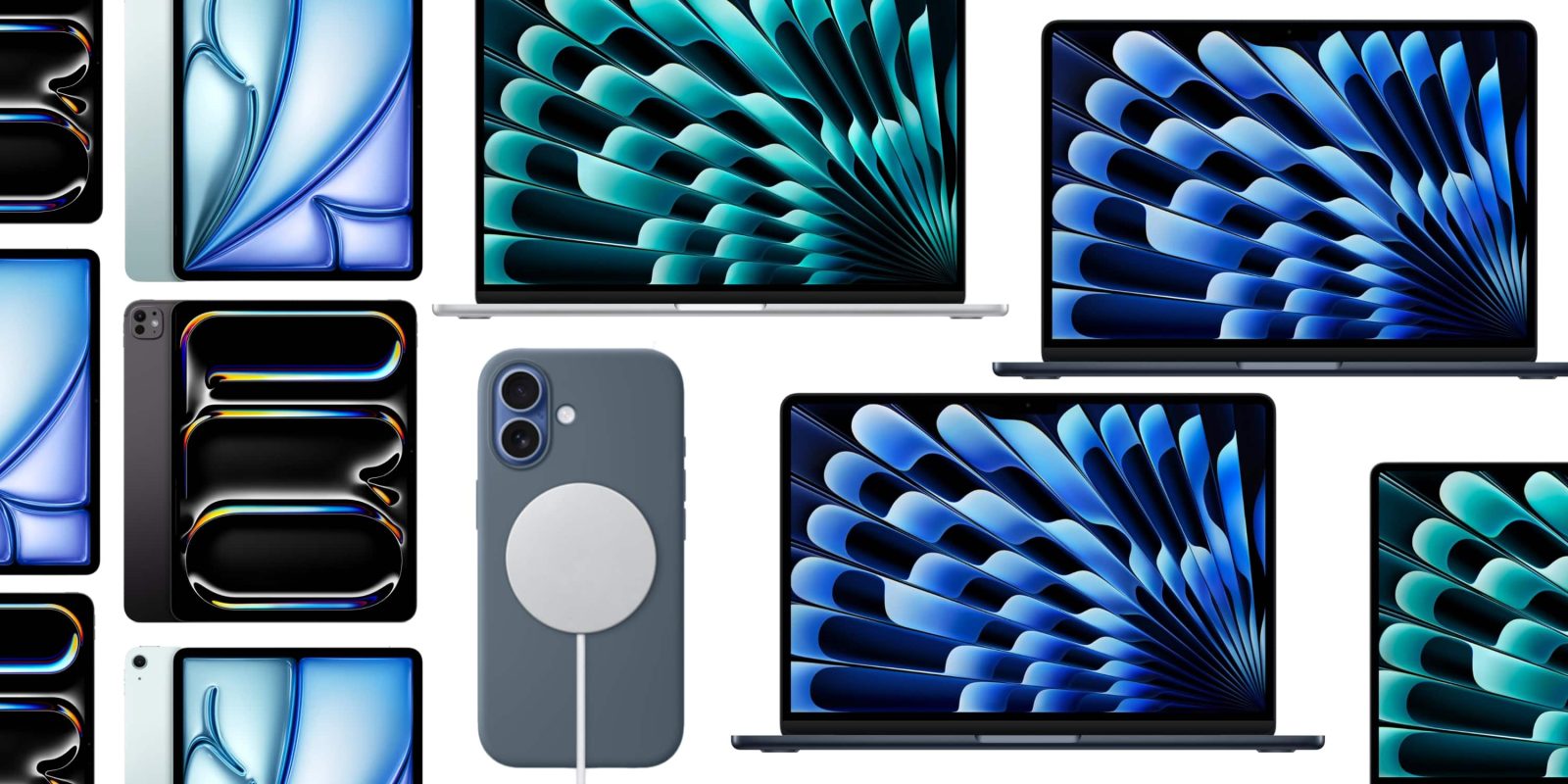 Image for the article: Deals: M3 MacBook Air $659 off orig. price, Apple Qi2 25W MagSafe Charger, M3 iPad Air $370 off, more