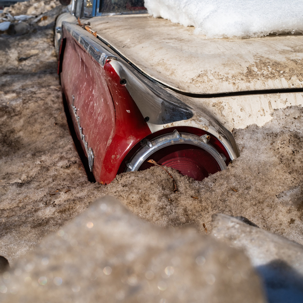 Image for the article: NYC Is Still Covered in Grimy Snow and Ice. Will It Ever Melt?