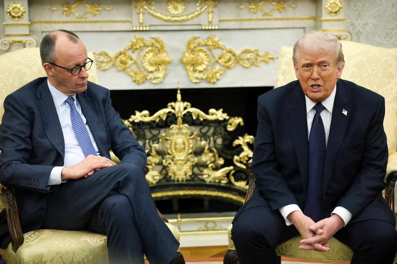 Изображение к статье: Трамп говорит, что когда он разберется с Ираном, цены на нефть упадут ниже, чем были раньше.