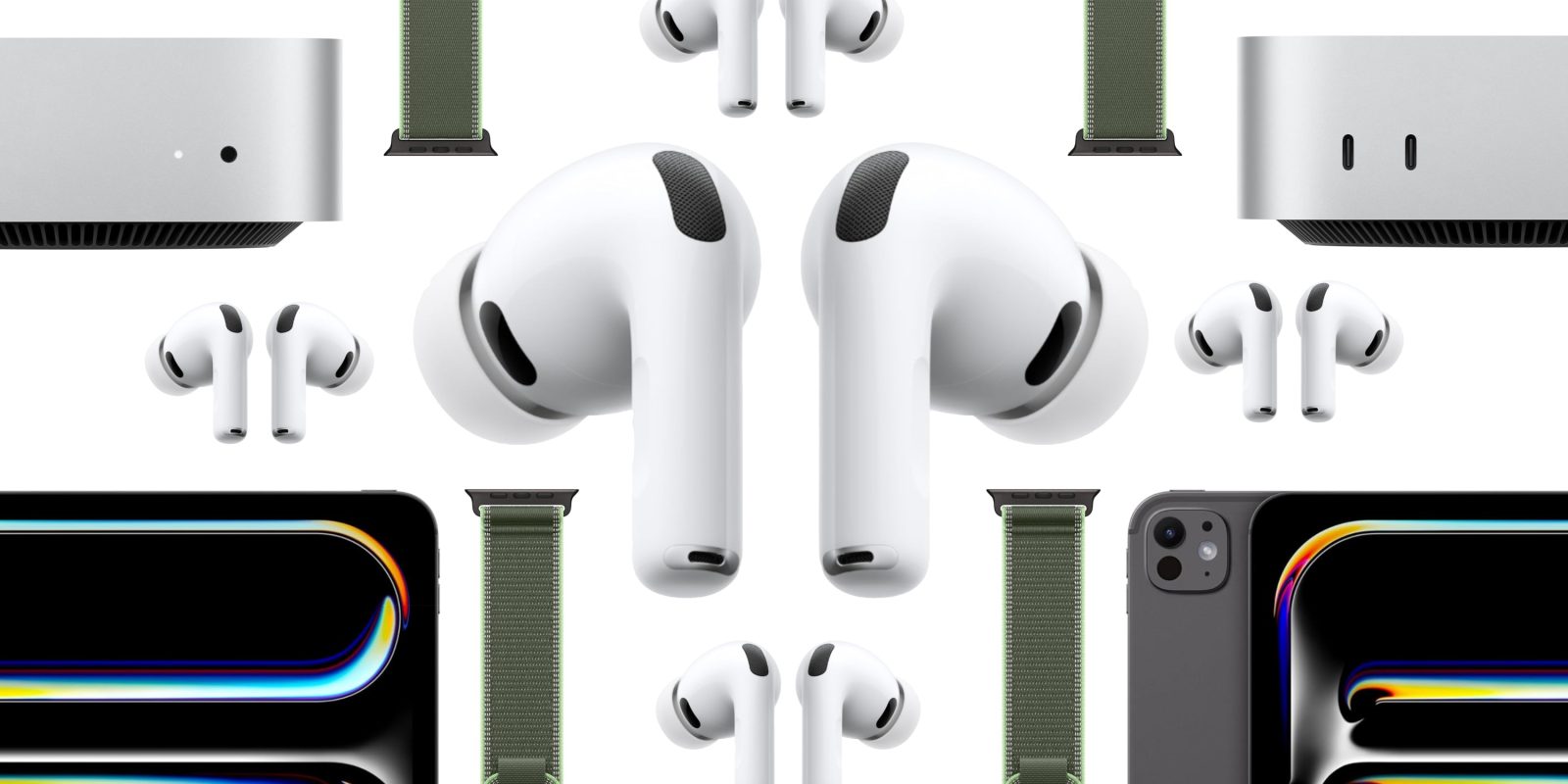 Image for the article: Deals: AirPods Pro 3, M5 iPad Pro $150 off, M4 Pro Mac mini $150 off, Trail Loops, and more