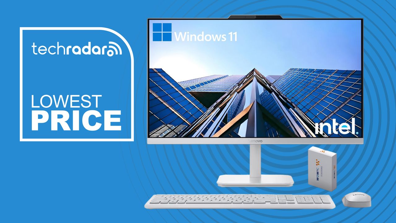 Image for the article: Get a complete home office PC for under $500 with this Lenovo 24-inch All-in-One — save $300 on a space-saving desktop