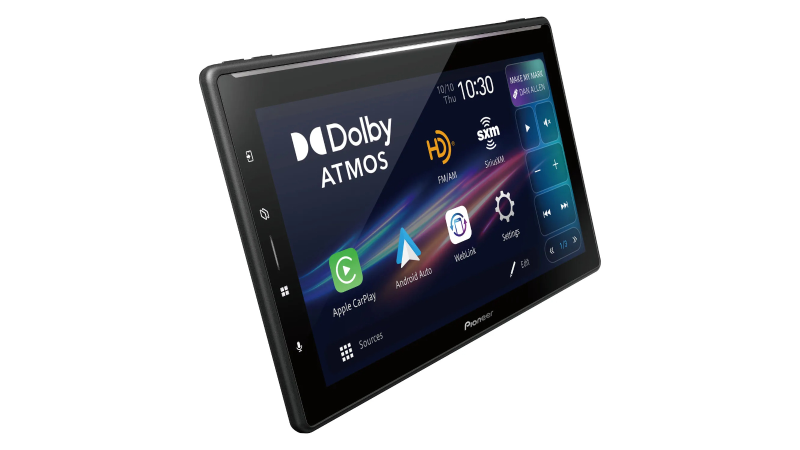 기사 이미지: CES 2026: Pioneer, 공간 음향 지원 최초 애프터마켓 CarPlay 유닛 발표