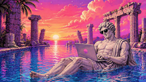 文章配图： 美国人工智能初创公司 Poolside 推出了免费且高性能的开源模型 Laguna XS.2，专为本地代理式编程而设计。