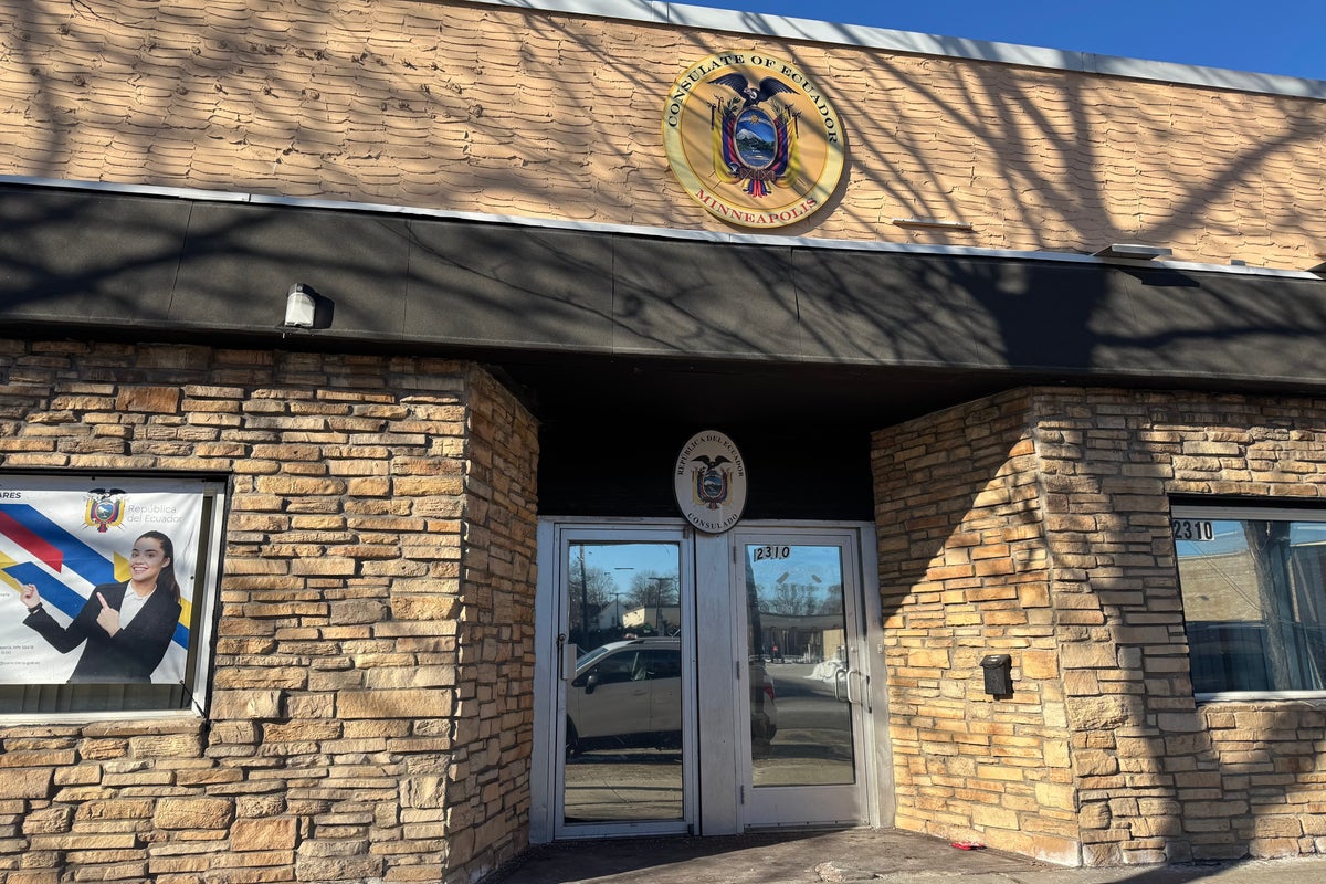 Image for the article: ICE claims Ecuadorian consulate in Minneapolis was ‘not clearly marked’ when officers tried to enter