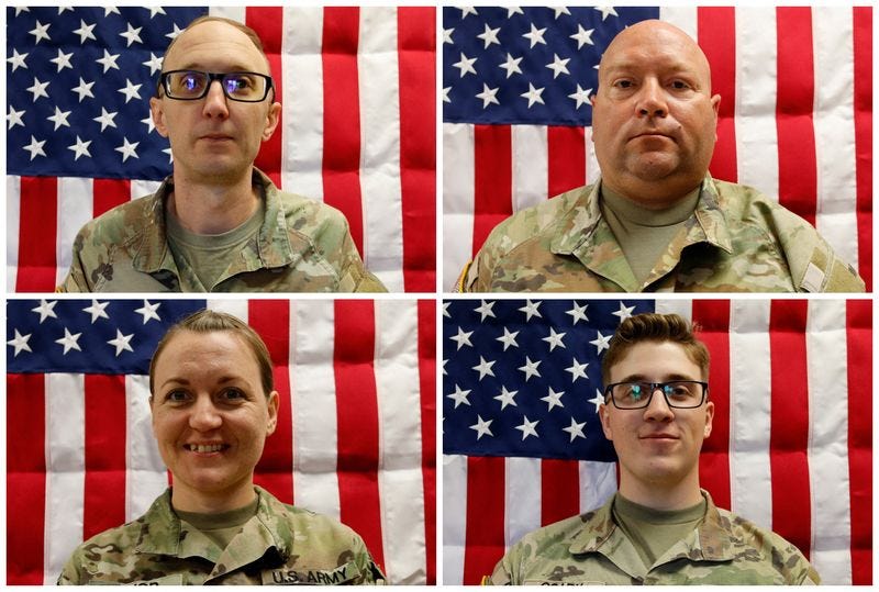 Image for the article: US releases names of 4 service members killed in the Iran conflict