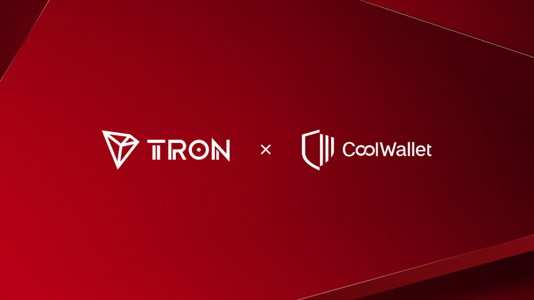 Изображение к статье: Сеть TRON интегрирована CoolWallet для обеспечения более дешевых и быстрых транзакций с полным самостоятельным хранением.