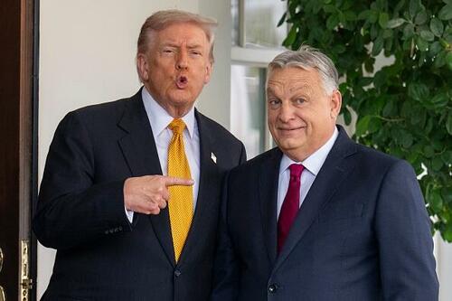Image for the article: Trump Endorses Orbán As Budapest Warns Brussels "Keep Your Hands Off Our Elections"