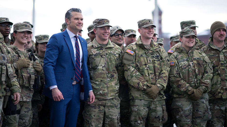 Image for the article: Hegseth says National Guard members shot in DC ambush by Afghan national will receive Purple Heart