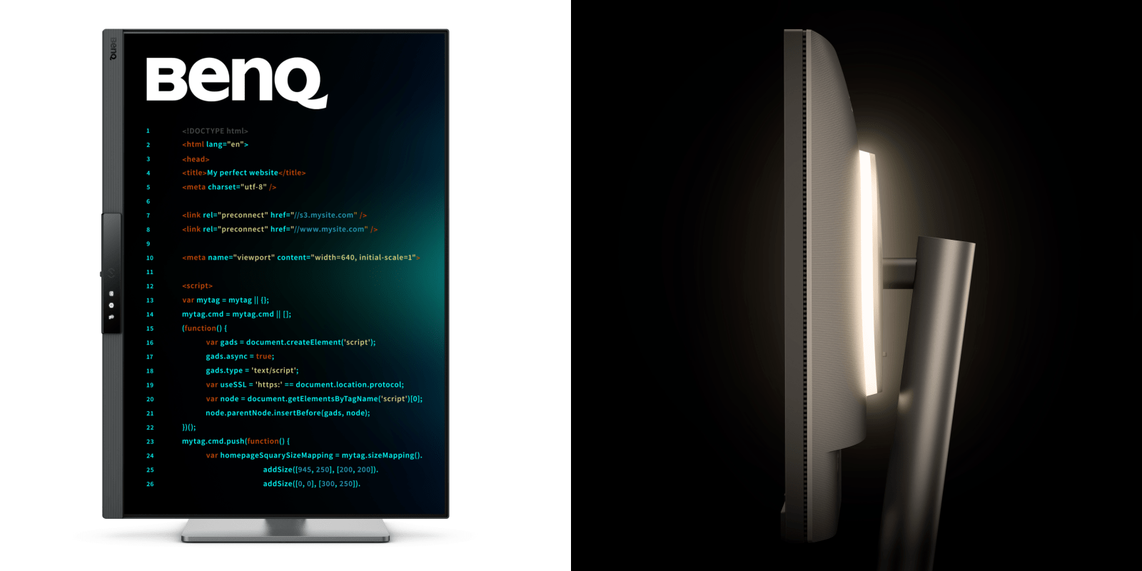 기사 이미지: BenQ의 최신 MoonHalo 모니터는 120Hz 주사율과 3:2 화면비를 결합하여 편안함을 제공합니다.