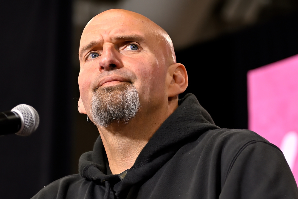Image for the article: Fetterman struggles to answer reporters' questions, stammers through defense of Iran strikes
