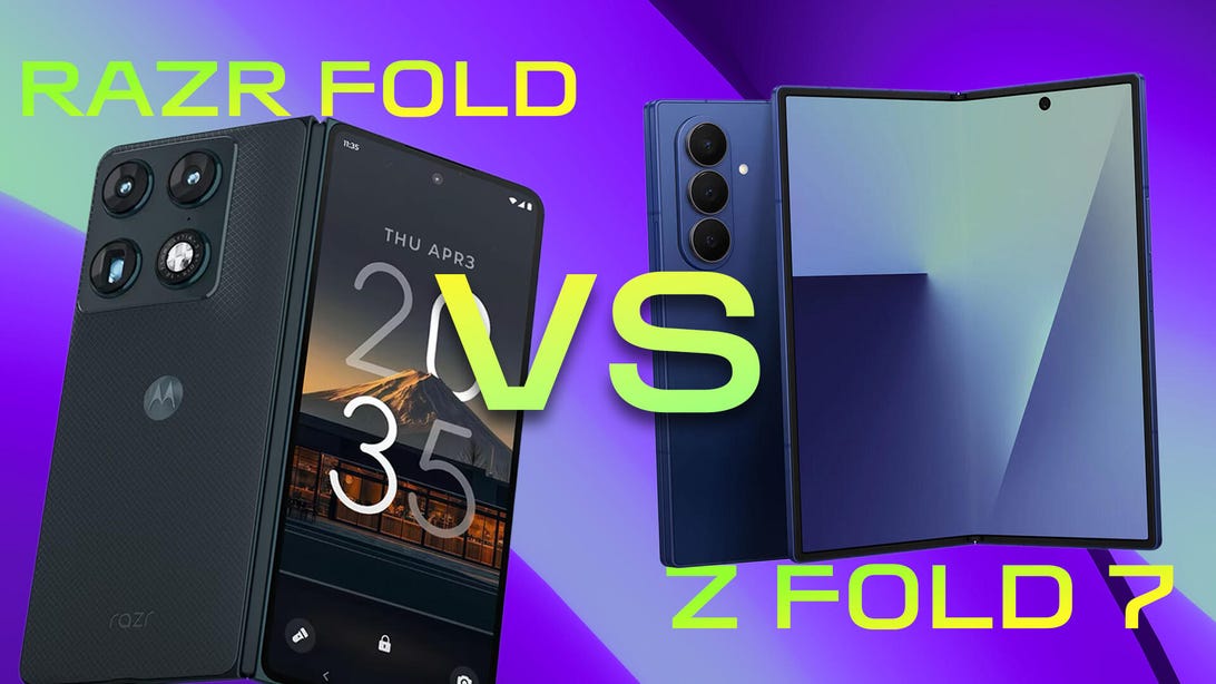 文章配图： 摩托罗拉 Razr Fold 与三星 Galaxy Z Fold 7：翻盖式手机对比