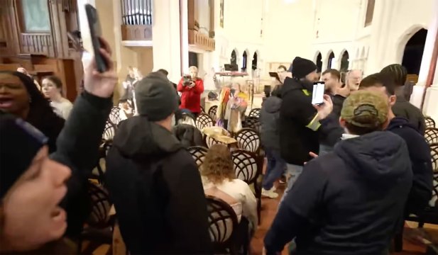 Image for the article: Can the Feds Really Prosecute the Minnesota Church Protesters?