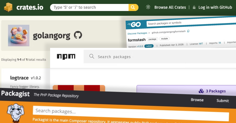 Изображение к статье: Северокорейские хакеры распространили 1700 вредоносных пакетов в npm, PyPI, Go, Rust
