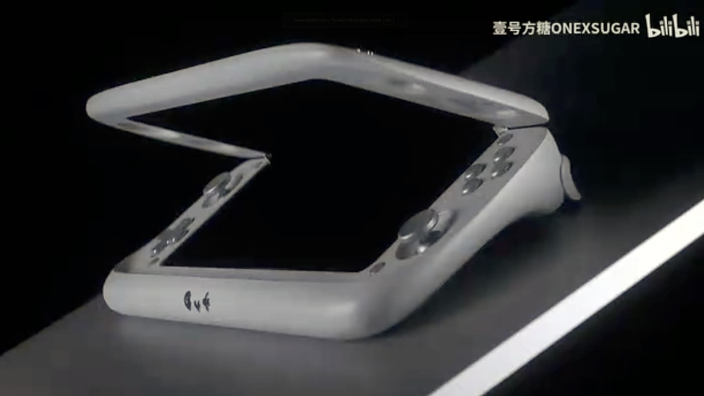 Image for the article: The OneXSugar Wallet is an upcoming retro handheld with a 4:3 foldable screen