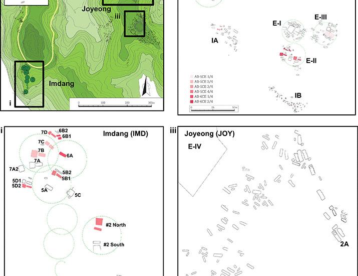 Изображение к статье: Древние геномы выявляют обширную сеть родства и эндогамию в обществе периода Трёх королевств в Корее | Science Advances